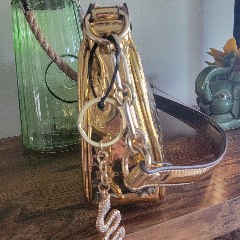 Nanette Lepore Gold Year Of The Snake Women's Bag - Picture 4 of 8